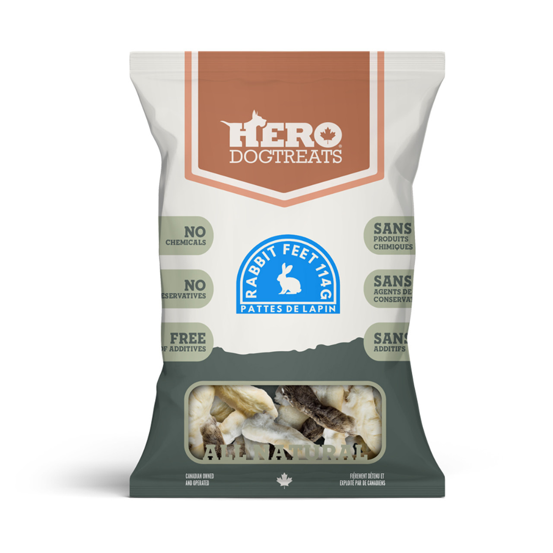 HERO | Pattes de lapin déshydratées 114 gr