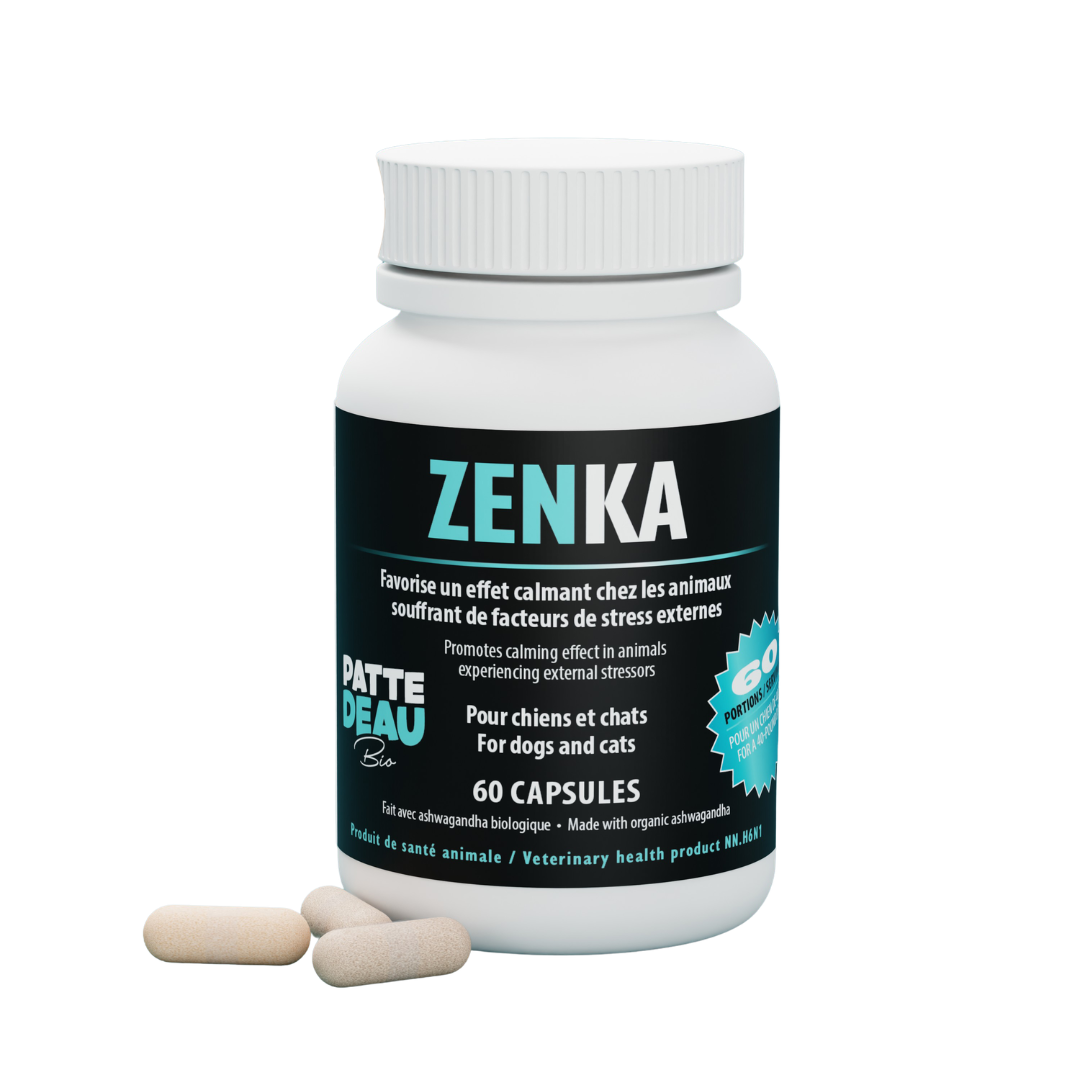 PATTEDEAU BIO | Zenka formule calmante - Supplément pour chiens et chats