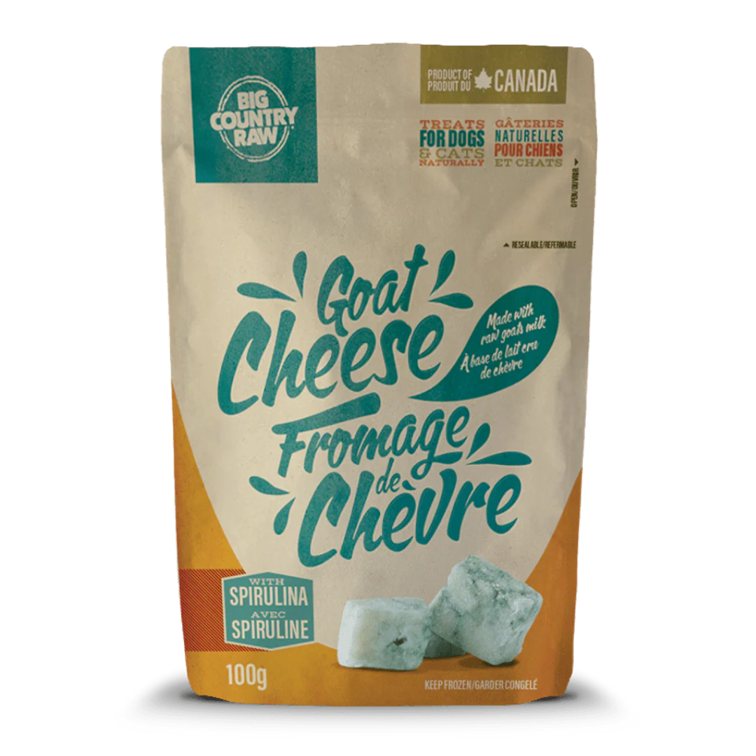 BIG COUNTRY RAW | Gâteries au fromage de chèvre cru 100g
