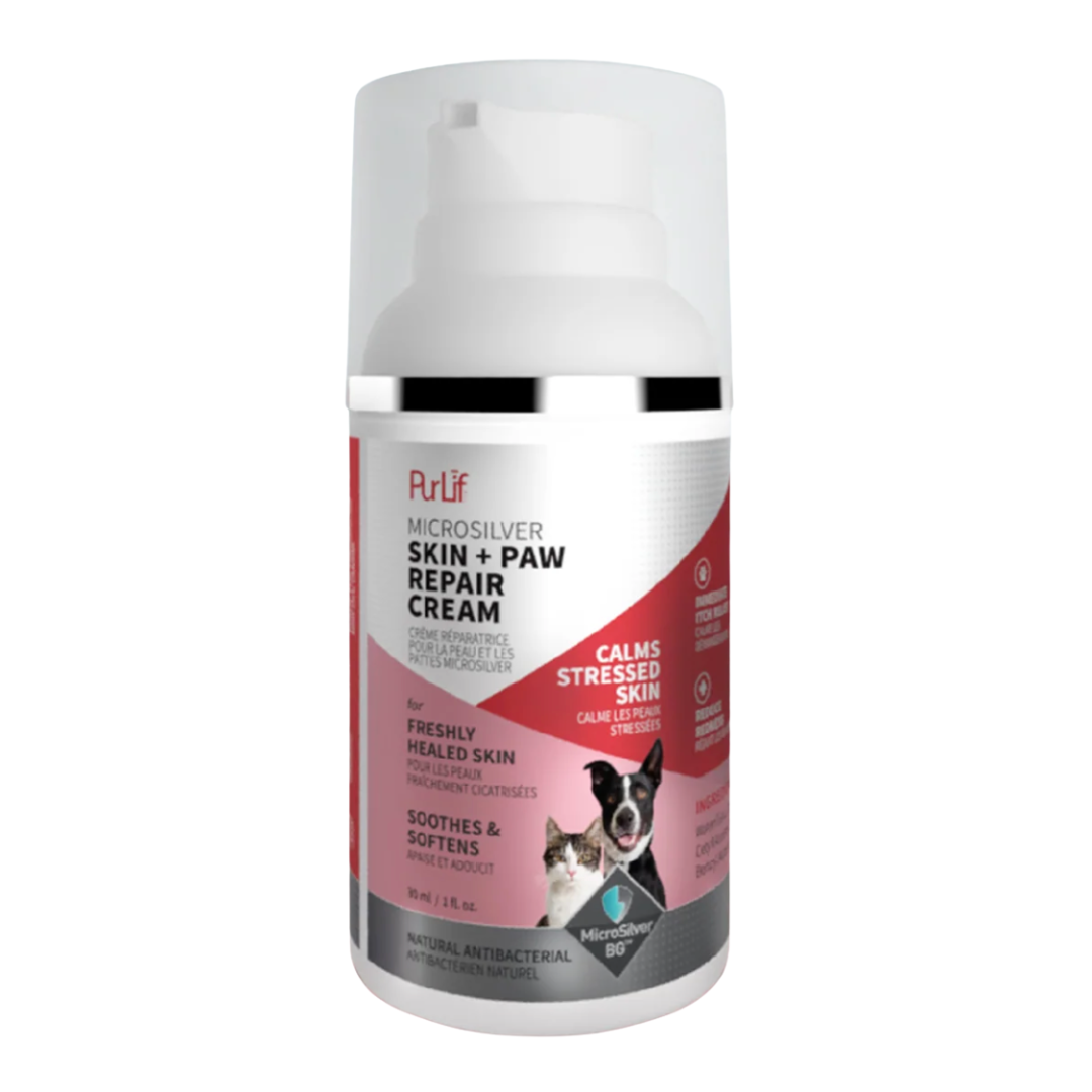 PURLIF | Crème réparatrice peau et pattes - Produit de soins pour chiens et chats. Solution Nutrition Animale, votre référence en alimentation animale au Québec.