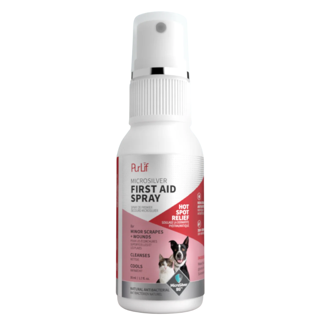 PURLIF | Vaporisateur de premiers secours - Produit de soins pour chiens et chats. Solution Nutrition Animale, votre référence en alimentation animale au Québec.