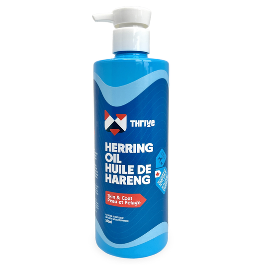 THRIVE | Huile d'hareng - Supplément pour chiens et chats